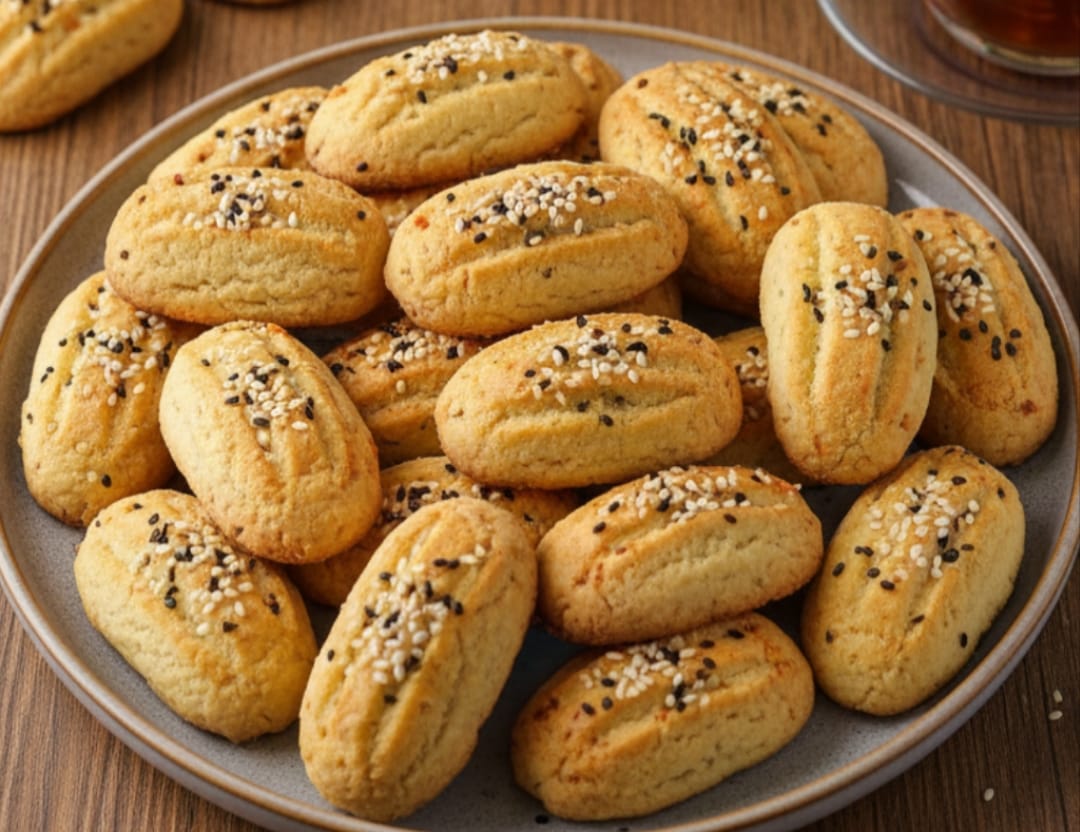 Kıyır Kıyır Ağızda Dağılan Tuzlu Kurabiye Tarifi