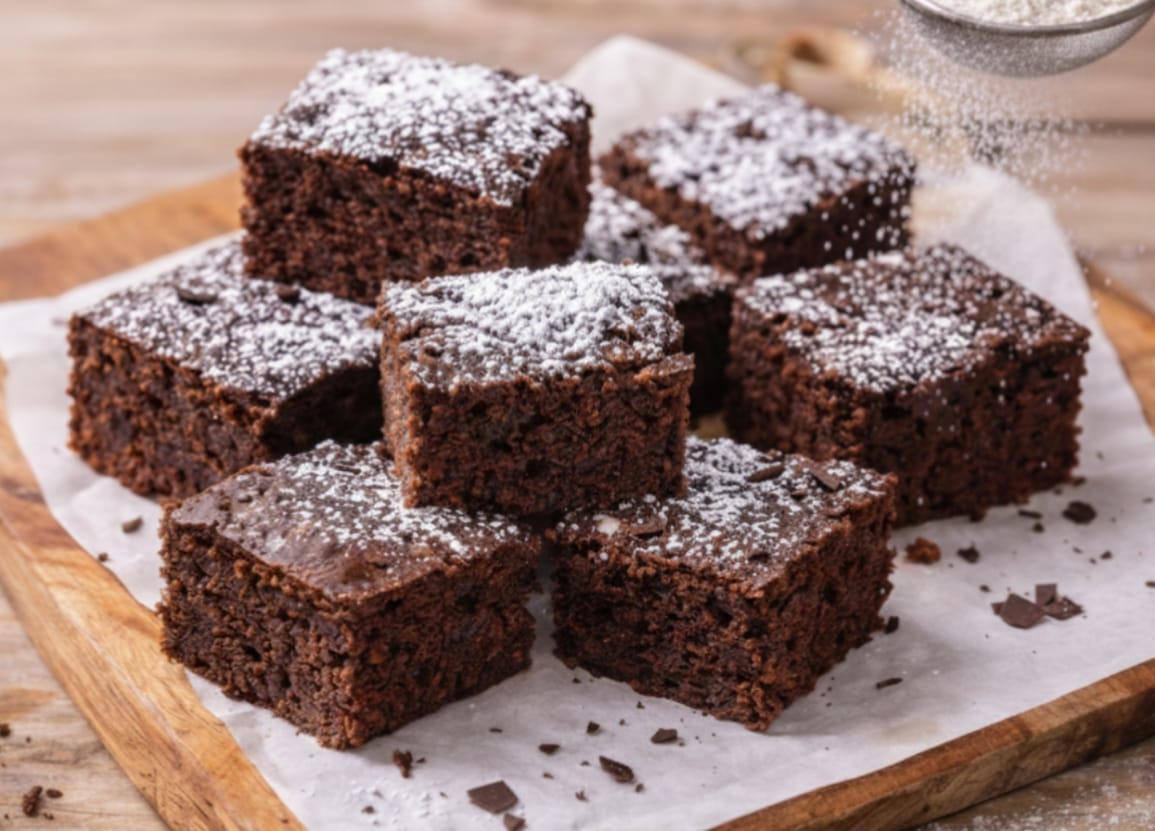 Kek Dokulu Brownie Tarifi