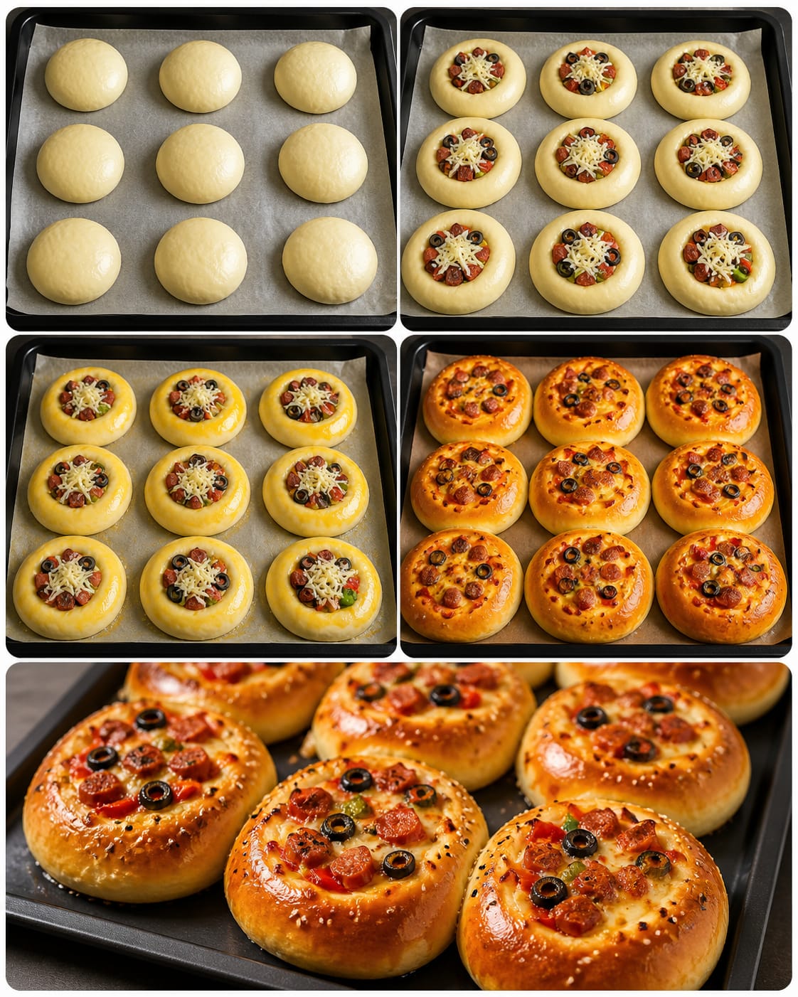 Pizza Poğaça Tarifi