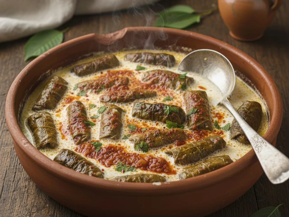 Kiraz Yaprağı Sarması Tarifi