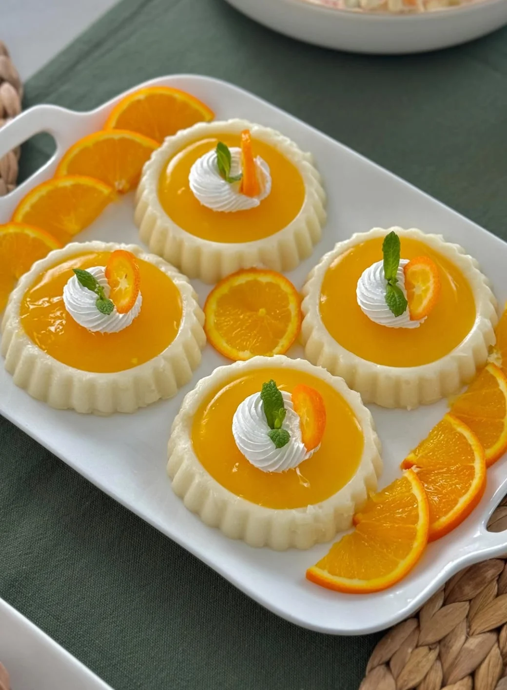Portakallı Mandalinalı Sütlü Tatlı Tarifi