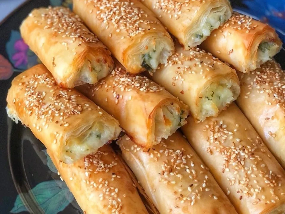 Peynirli Baklavalık Yufka Böreği