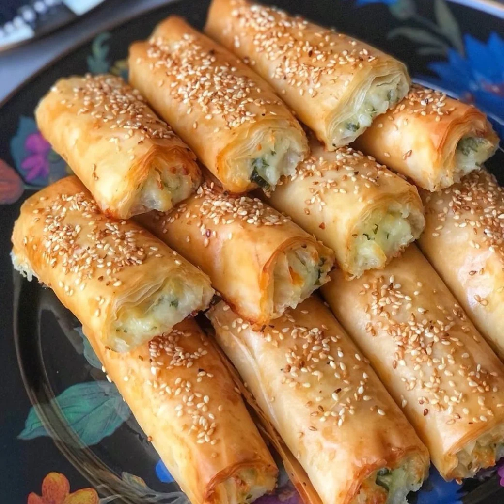 Peynirli Baklavalık Yufka Böreği