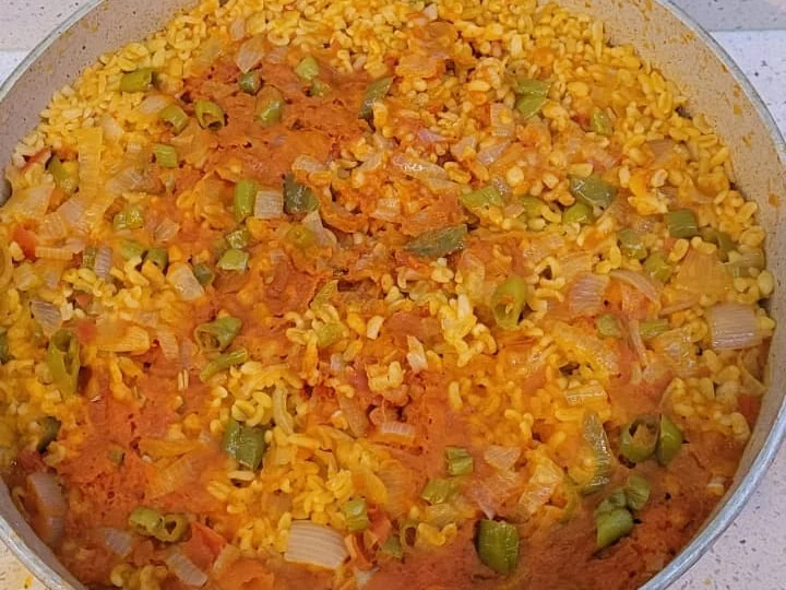 Sebzeli Bulgur Pilavı Tarifi