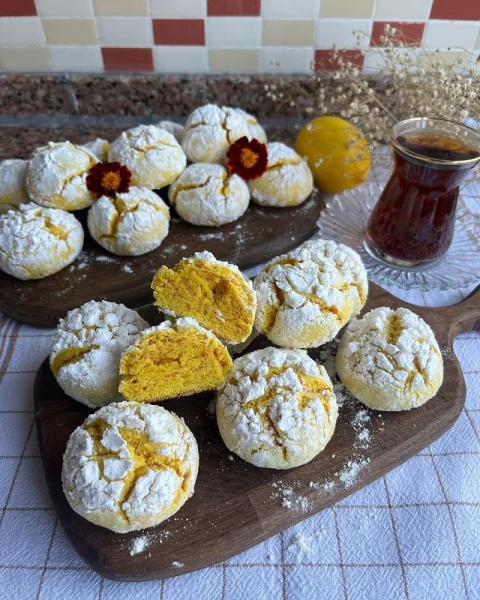 Limonlu Çatlak Kurabiye Tarifi