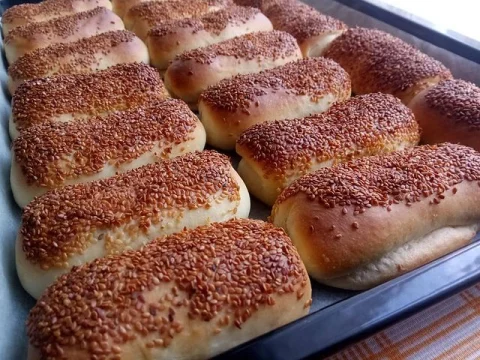 Simit Tadında Susamlı Poğaça Tarifi