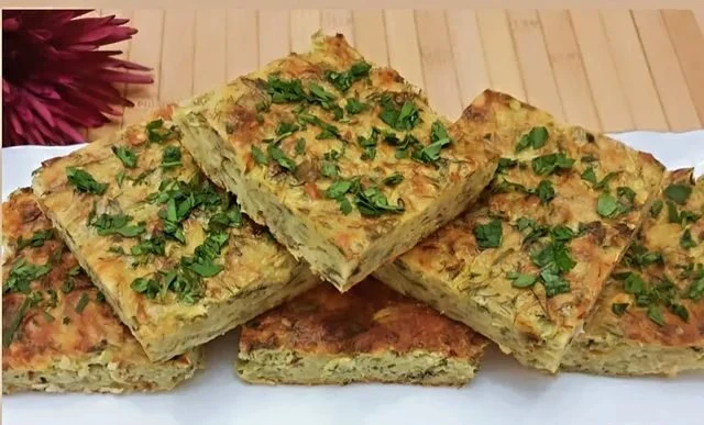 Fırında Kabak Mücver Tarifi