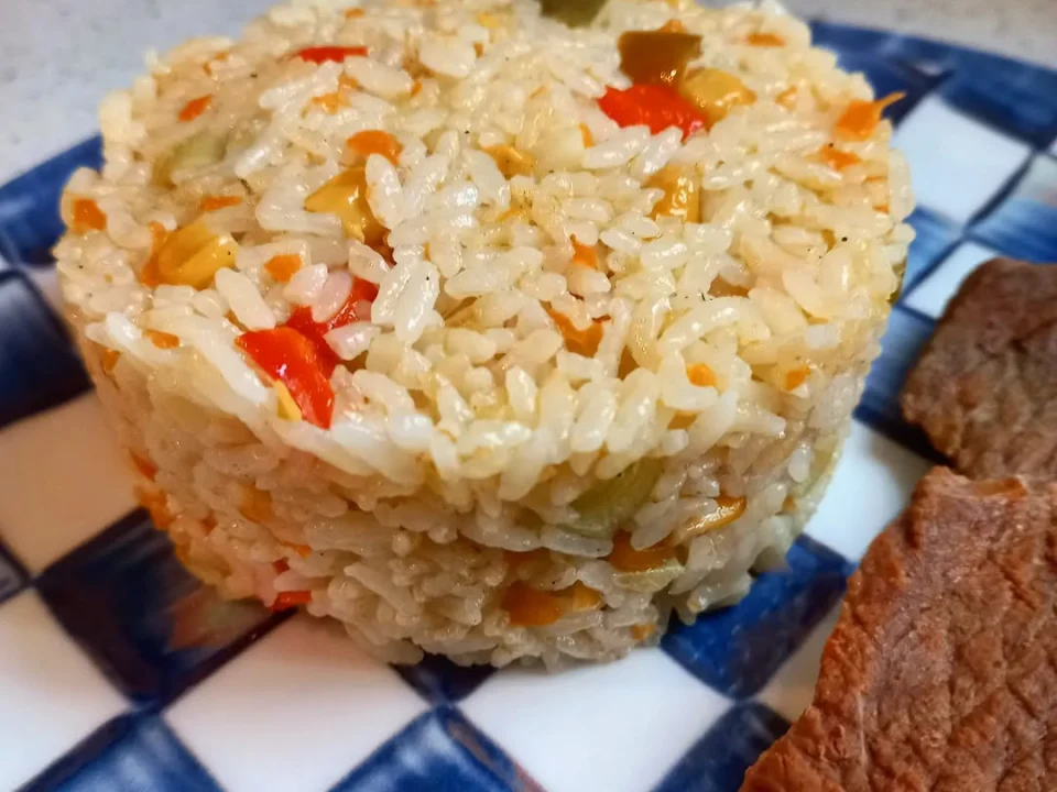 Zencefilli Sebzeli Pilav Tarifi