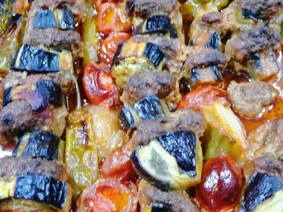 Fırında Patlıcan Kebabı Tarifi