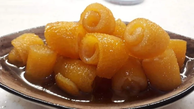 Portakal Kabuğu Reçeli Tarifi