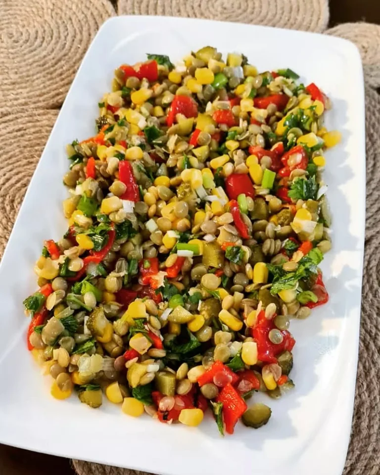 Yeşil Mecimek Salatası Tarifi