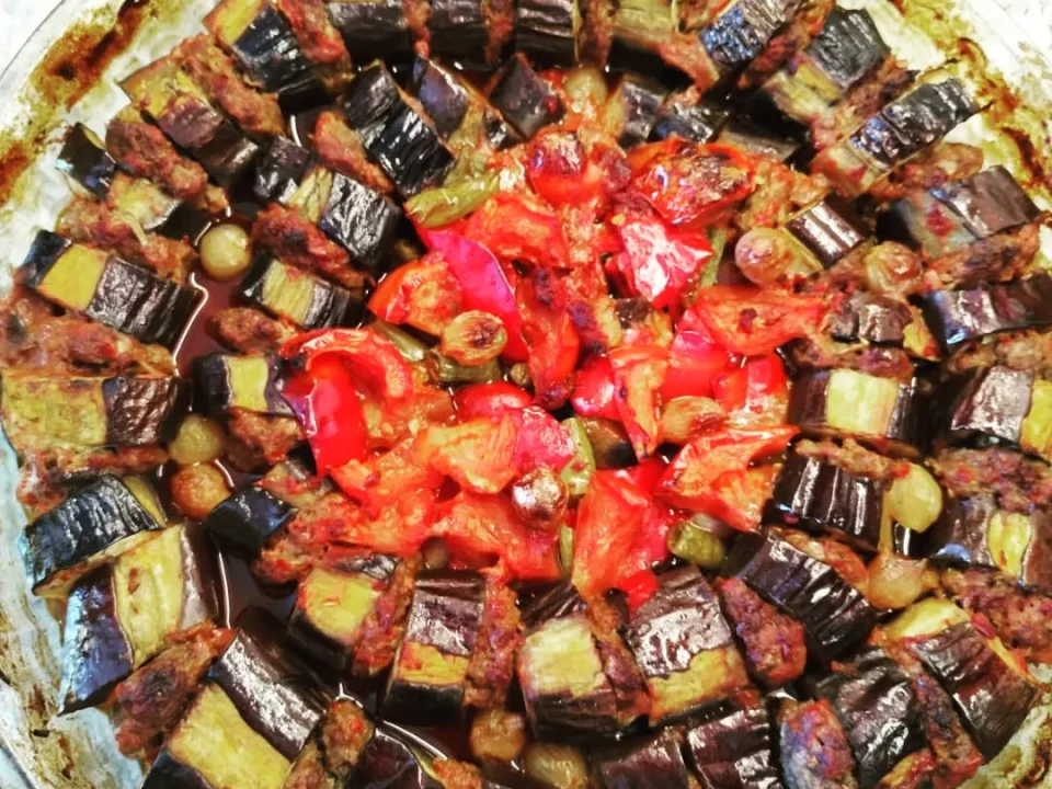 Fırında Patlıcan Kebabı Tarifi