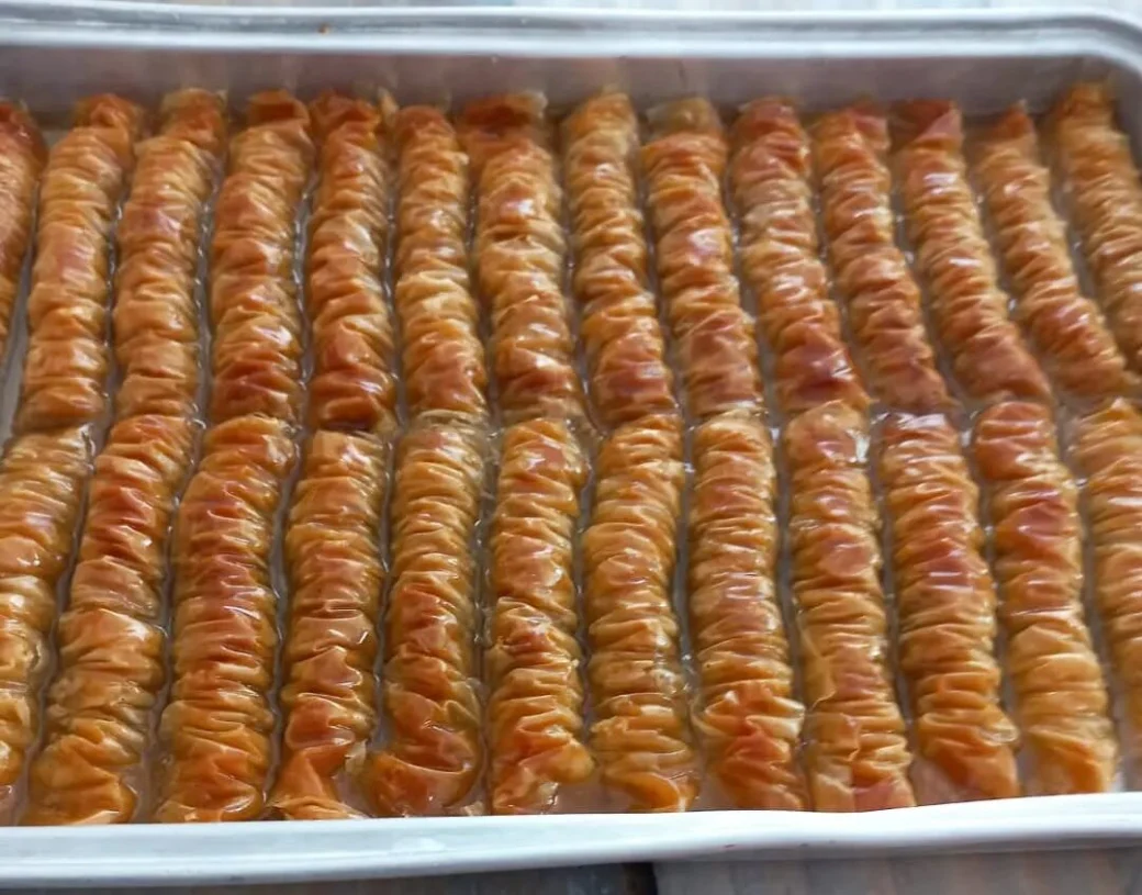 Hazır Yufkadan Burma Baklava Tarifi