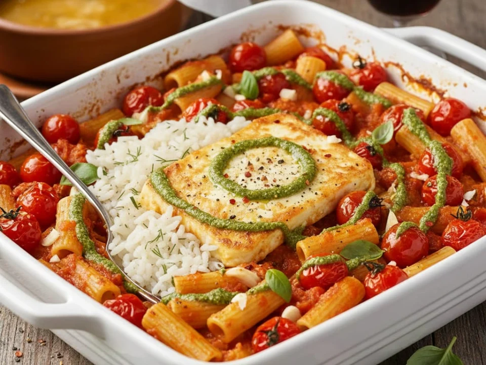Baked Feta Paste Tarifi