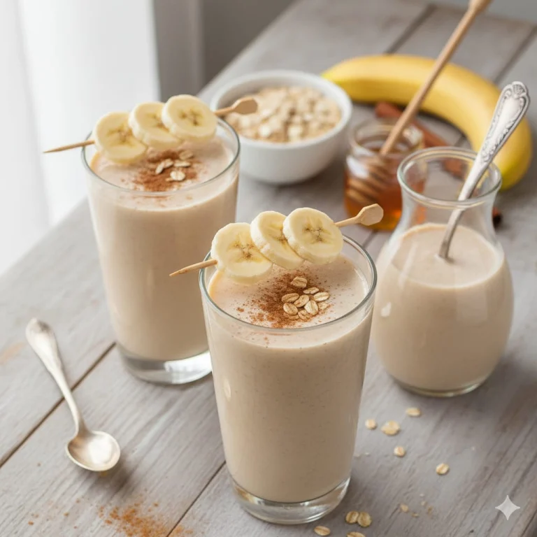 Yulaflı Muzlu Smoothie Tarifi