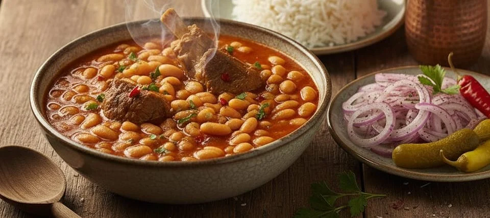 Etli Kuru Fasulye Tarifi