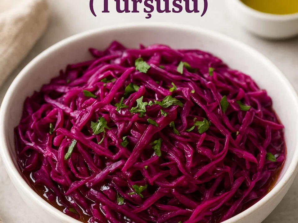Mor Lahana Salatası Tarifi