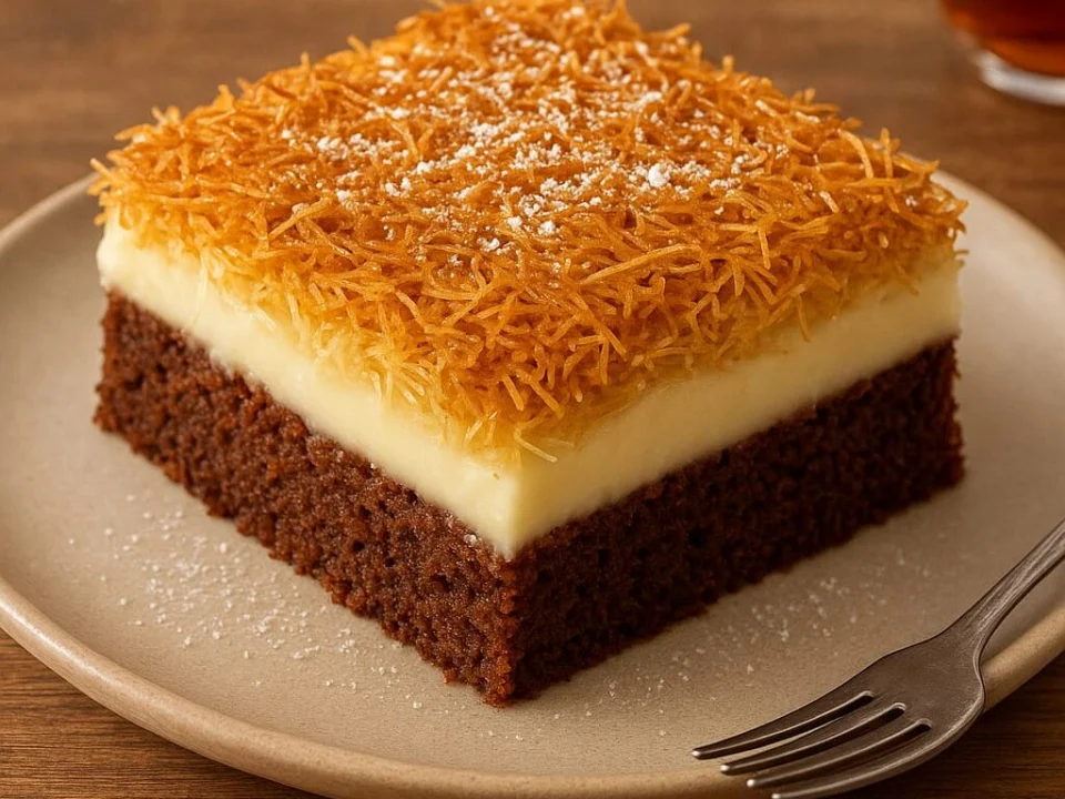 Kadayıflı Kek Tatlısı Tarifi