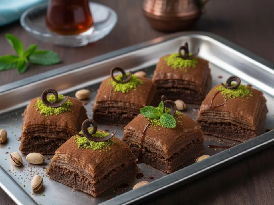 Kakaolu Soğuk Baklava Tarifi