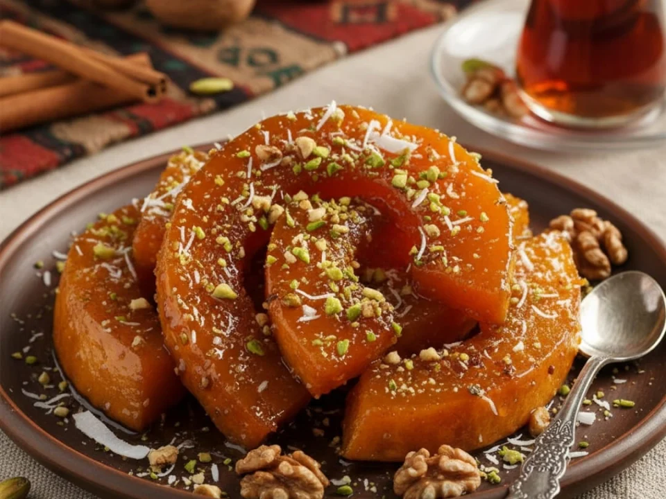 Kristal Parlaklığında Kabak Tatlısı