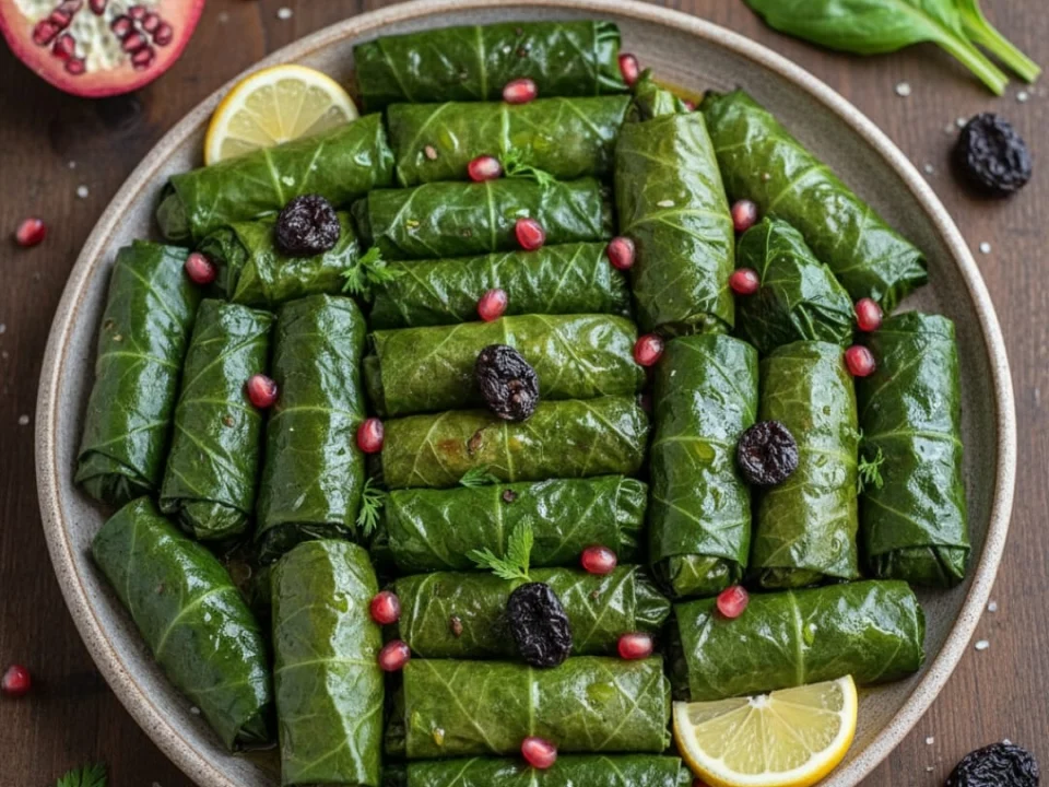 Zeytinyağlı Vişneli ve Erikli Pazı Sarması Tarifi