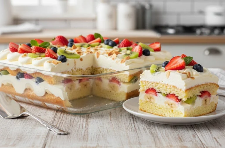 Meyveli Borcam Pastası Tarifi