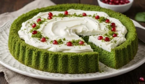 Ispanaklı Tart Kek Tarifi