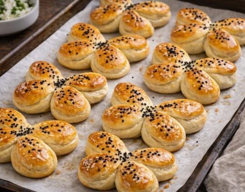 Kelebek Poğaça Tarifi