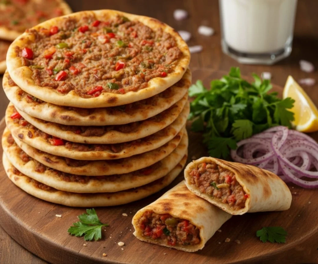 Çıtır Çıtır Mini Lahmacun Tarifi