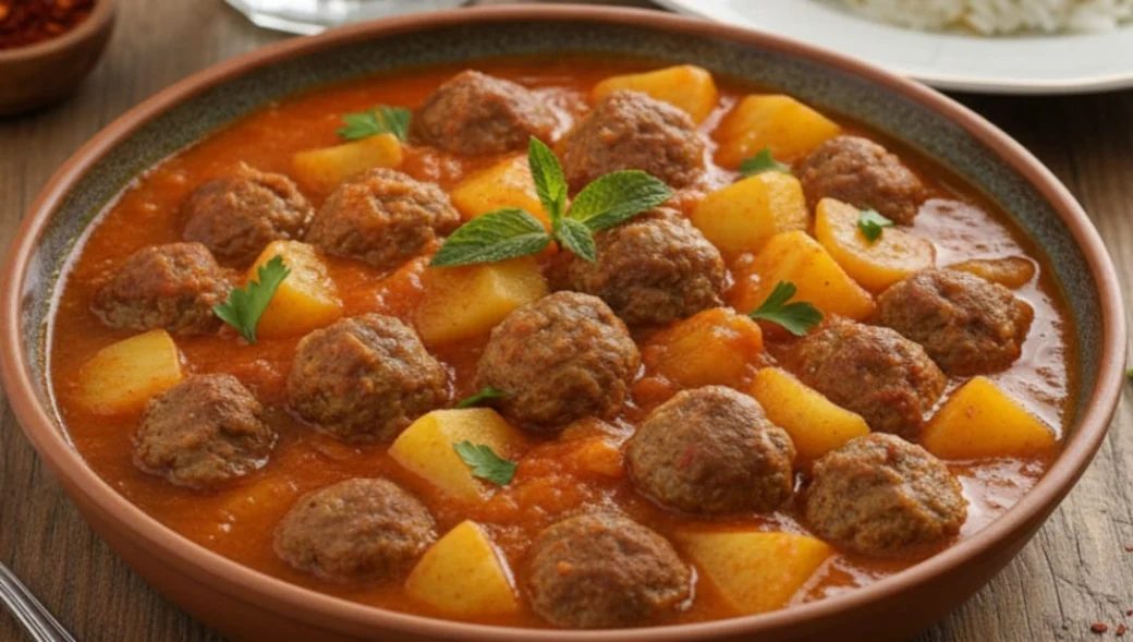 Patatesli Sulu Köfte Tarifi