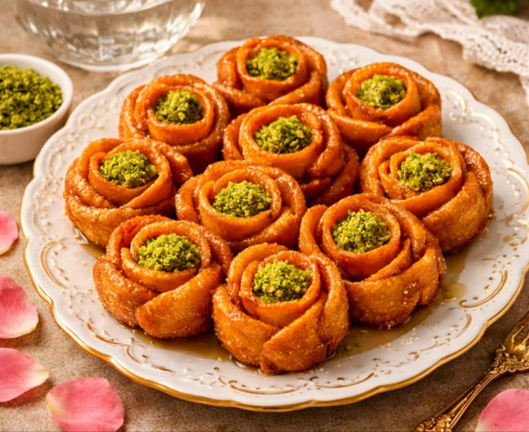 Çıtır Gül Tatlısı Tarifi