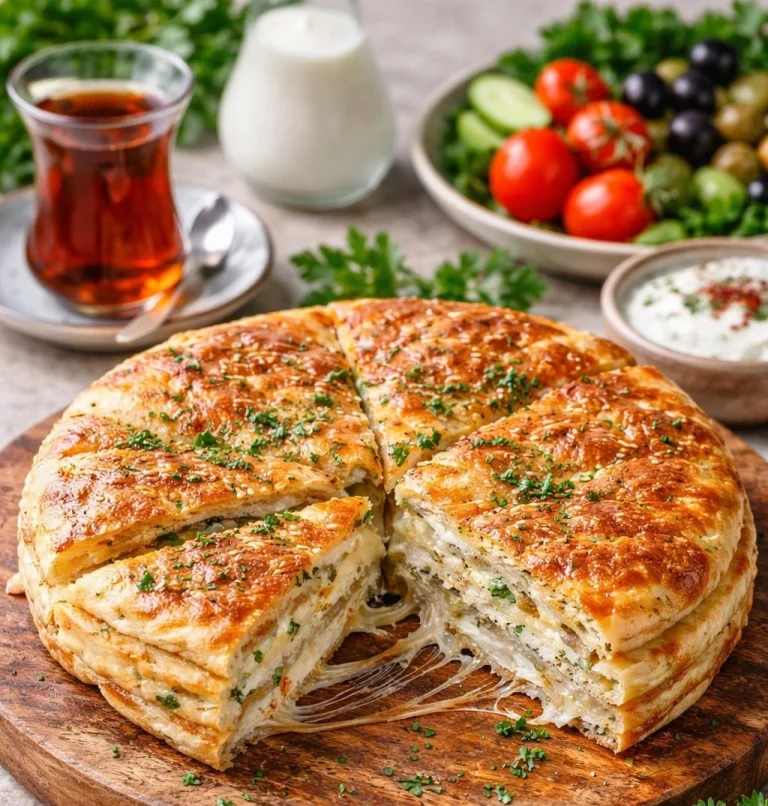 Peynirli Tava Böreği Tarifi