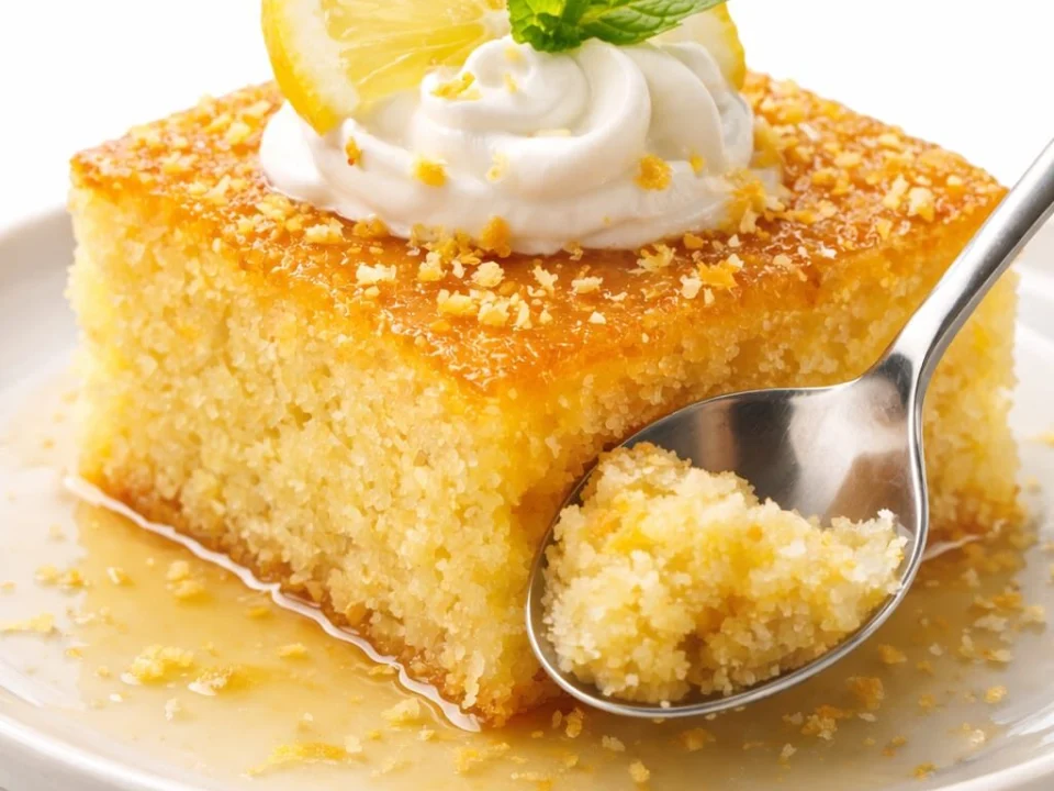 Limonlu Kaşık Revani Tarifi