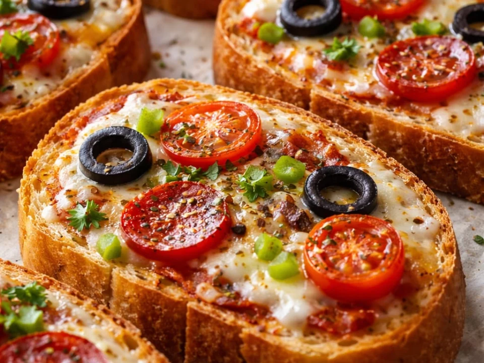 Çıtır Ekmek Pizzası Tarifi