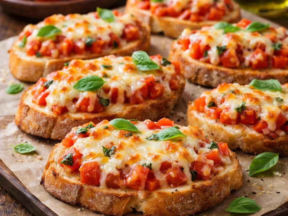 Domatesli Peynirli Bruschetta Tarifi