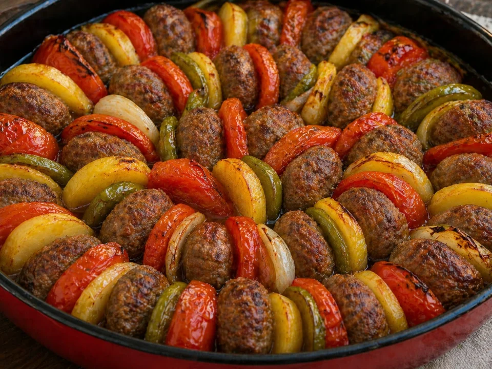 Sebzeli Köfte Dizme Tarifi