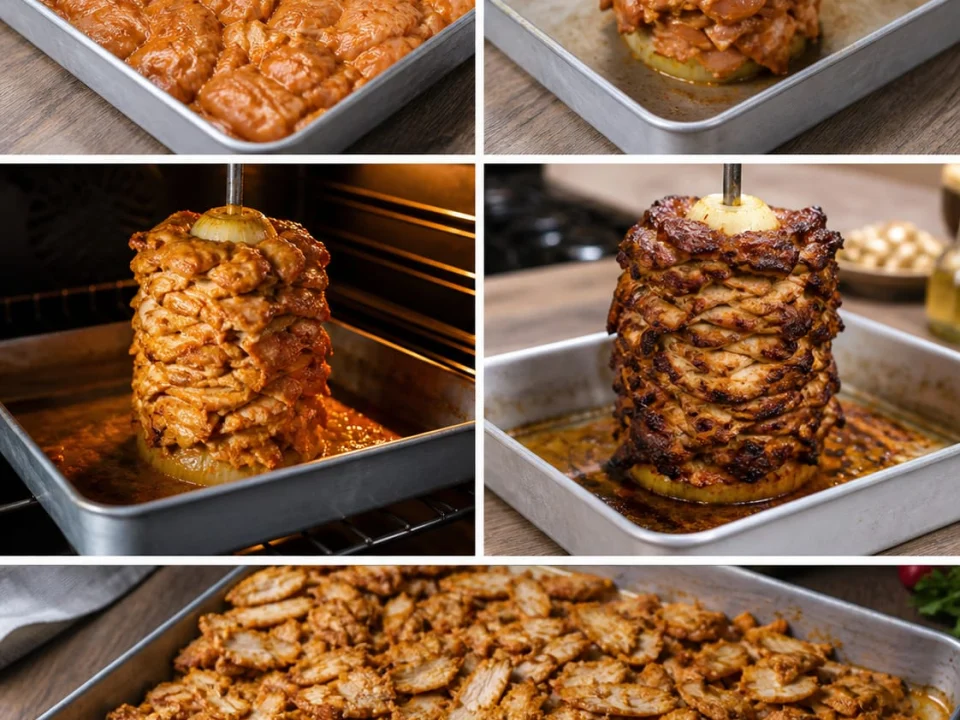 Evde Tavuk Döner Tarifi