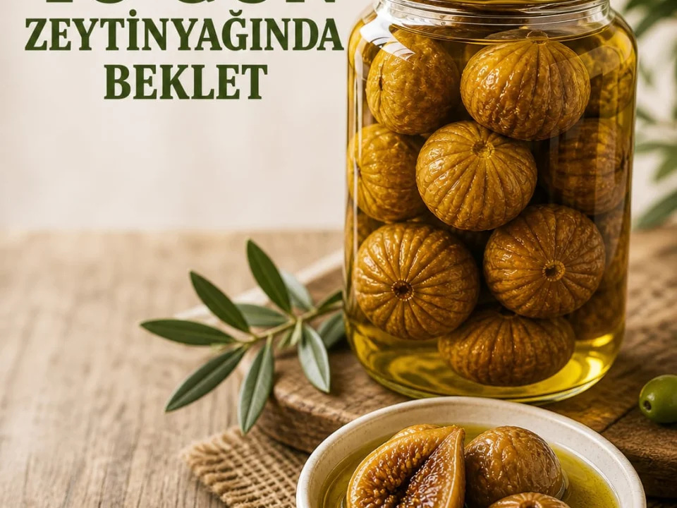 İnciri 40 Gün Zeytinyağında Bekletince Neler Olur?