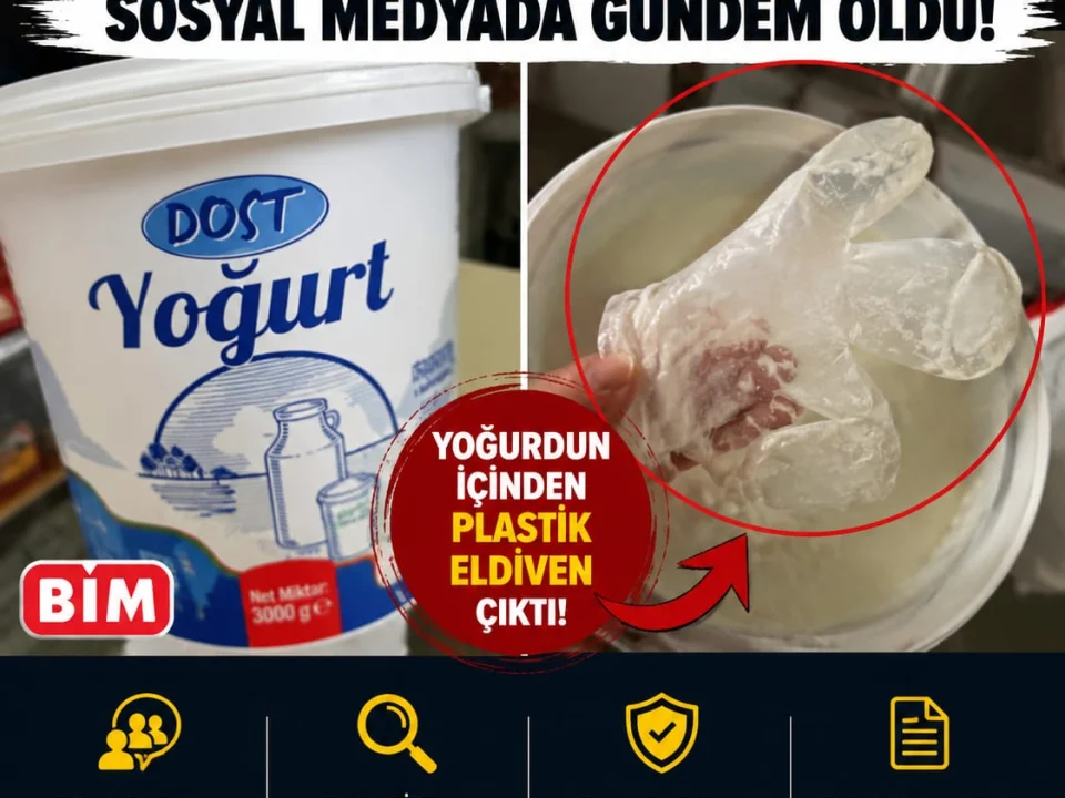 Şok İddia! Marketten Alınan Yoğurt Sosyal Medyada Olay Yarattı