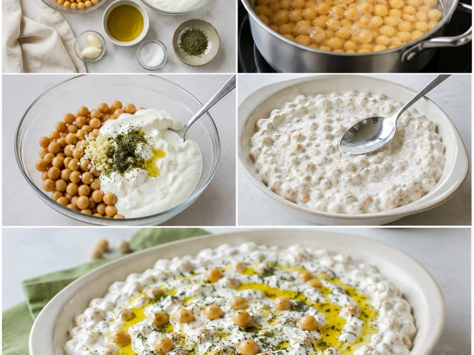 Yoğurtlu Nohut Mezesi Tarifi