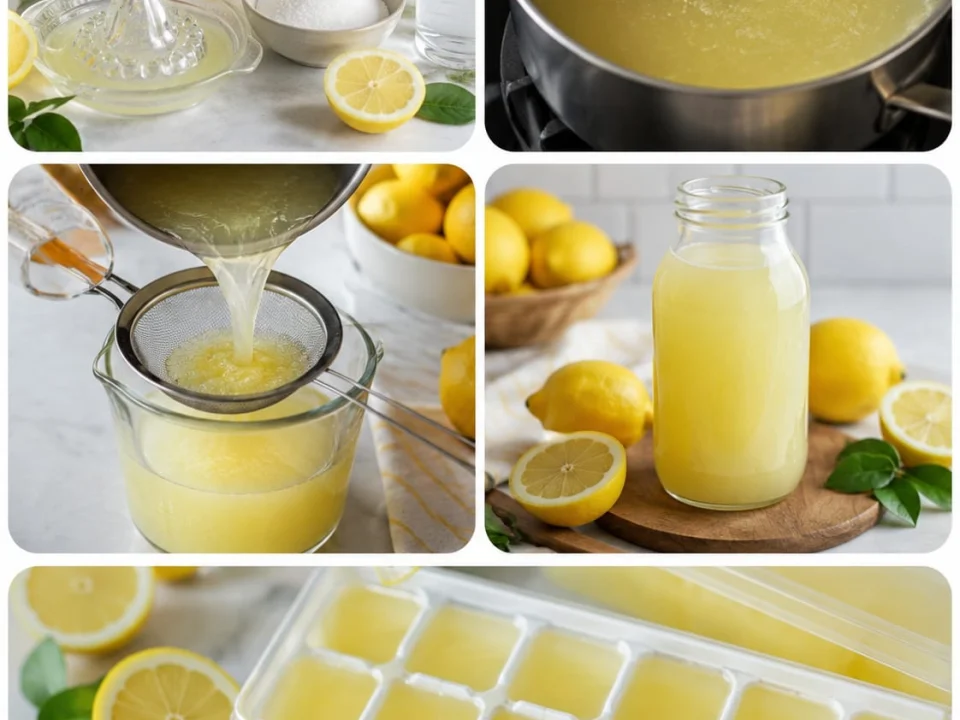 Yaz Boyunca Hazır Olsun! Buzluğa Atın, İstediğiniz An 1 Dakikada Doğal Limonata Hazırlayın!