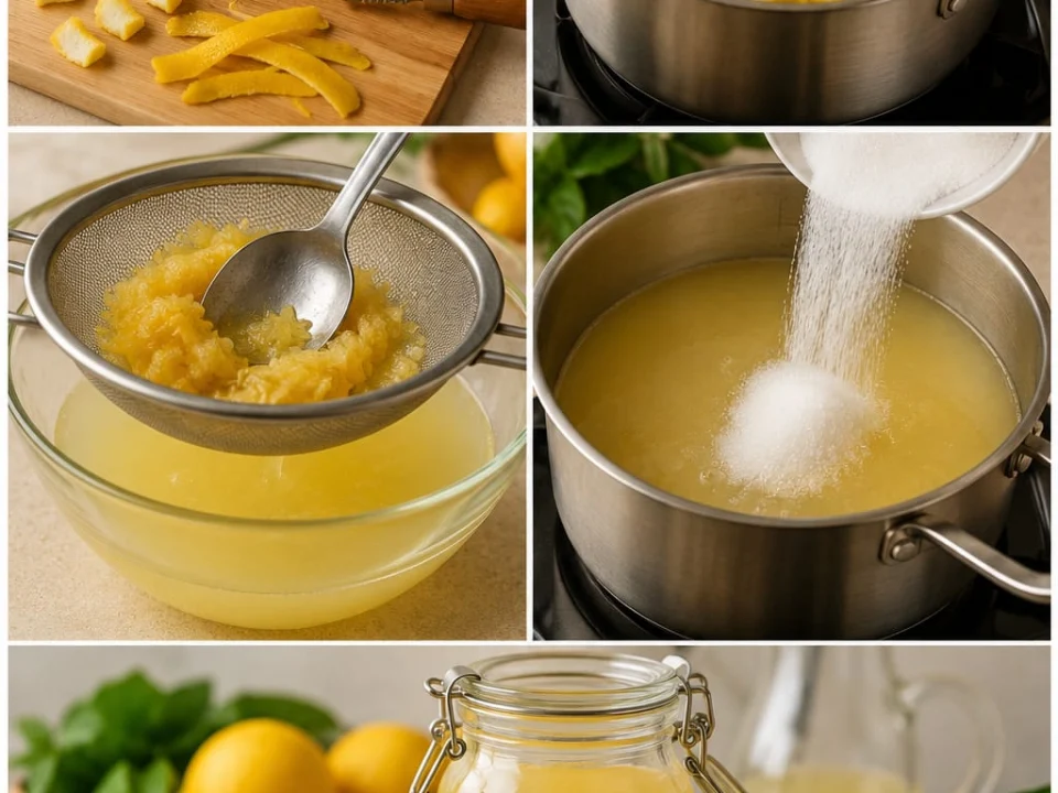 Konsantre Limonata Tarifi