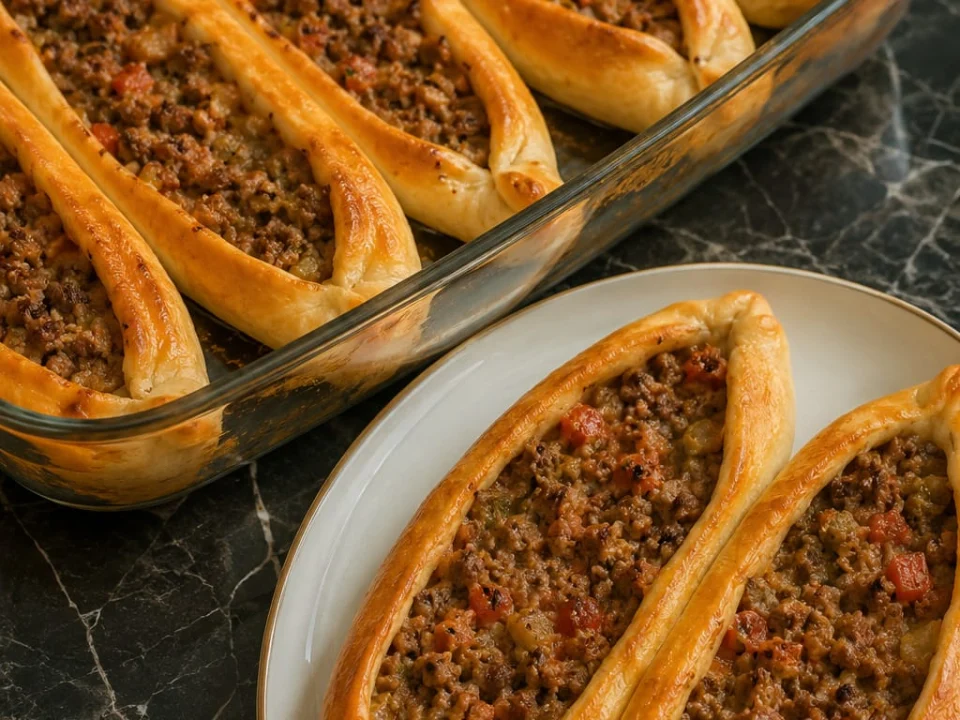 Ev Yapımı Kıymalı Pide Tarifi