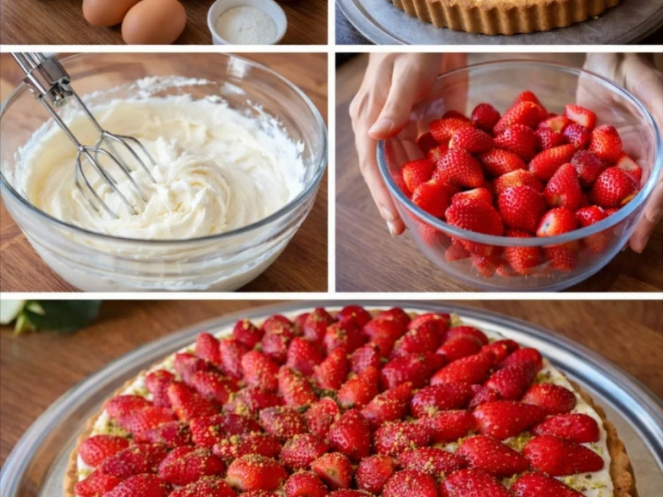 Çilekli Tart Tarifi