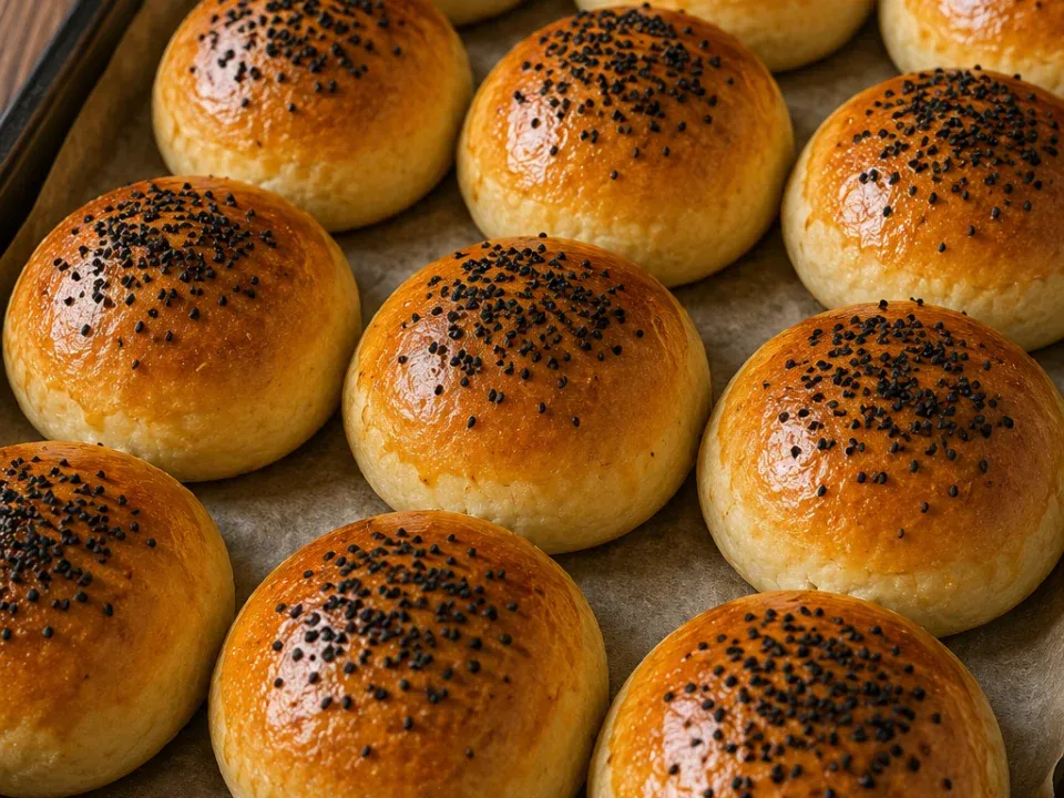 Çörek Otlu Mini Ekmek Tarifi